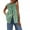 Green, variant on YHAJDS Womens Sleeveless Sweater Vest Stripe Print Shirt Cardigan Ruffle Hem Round Neck Casual Layering Top