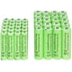 thumbnail image 3 of 2/6/12/16/20/24/30st Aaa 1800mah + Aa 3000mah 1,2v Ni-mh uppladdningsbara batterier Grön, 3 of 4