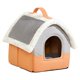 thumbnail image 2 of Casa para perros y gatos, accesorios para mascotas, nido antideslizante para gatos y cachorros Techo gris L, 2 of 8