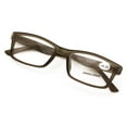thumbnail image 2 of Men Rectangular Unisex Readers with Spring Hinge - Soft Matte Reading Glasses - Spring Hinge +1.75, 2 of 4