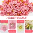 thumbnail image 3 of 200 piezas de adornos de flores artificiales de seda, miniflores, corona DIY para vacaciones, boda, fiesta, decoración del hogar, 2,5 cm, 3 of 5