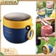 thumbnail image 2 of Taza de sopa portátil de acero inoxidable, fiambrera, contenedores de comida, frascos de vacío de forma linda, termo, calentamiento por microondas con cuchara, 2 of 4