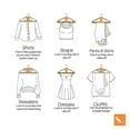 thumbnail image 2 of Kangaroo Hanger - Slim Charcoal 5-Pack, 2 of 5