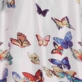thumbnail image 5 of Vestido HUOGUO de manga larga casual con estampado de mariposas para mujer, 5 of 5