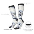 thumbnail image 4 of Fotbe Sea Animal Calcetas Divertidas Estampadas para Hombre y Mujer, Calcetas de Algodón hasta la Rodilla para Caminar, Correr, Enfermería y Embarazo, 4 of 6
