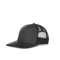 thumbnail image 6 of Blank and Custom Outdoor Cap OC571 Premium 5-Panel Trucker Cap-LN Heathered Charcoal/Black, 6 of 9