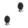 thumbnail image 4 of VONKY Messy Curly Hair Buns Safe And Reliable Fit For Any Face Shape Fit For Any Face Shape And Any Skin natural black 2Set, 4 of 6
