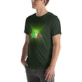 thumbnail image 4 of Unisex t-shirt (Heather Emerald, XS), 4 of 6