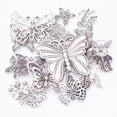 thumbnail image 7 of perfeclan 2xButterfly Charms Pendant Vintage Small Antique Decorative Metal for Cosplay Costume DIY Scrapbook Decoration Key Chains Craft Projects , , 4 4 Pcs, 7 of 7