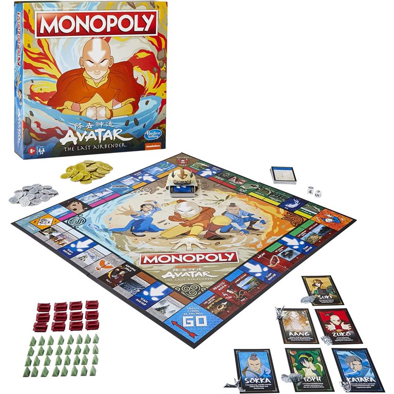 Monopoly: Nickelodeon The Last Airbender Edition [Board Game, 2-6