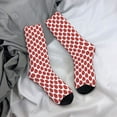 thumbnail image 5 of Yiaed Easter eggs Print Great elasticity Crew Socks Sports socks for Men and Women, 5 of 6