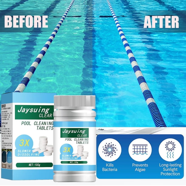 Pool Chlorinating Tablets Clear Balance Fast Acting & Quick Dissolving ...