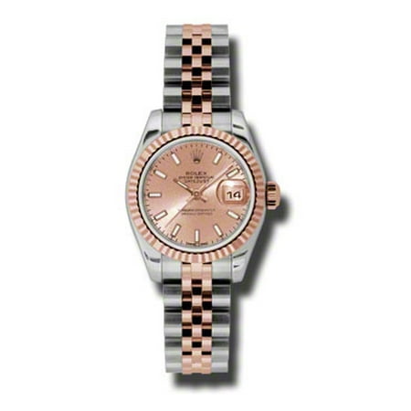 Rolex Lady Datejust 26 Pink Dial Jubilee Bracelet Automatic Watch ...