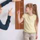 thumbnail image 2 of Regla de madera para medir el crecimiento | Adhesivo para medir la altura de los niños | Regla decorativa de pared para la habitación infantil | Juego de 4 piezas con cinta métrica, 2 of 8
