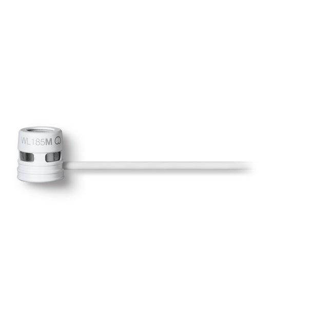 Micrófono Lavalier Profesional Shure WL185M Cardioide Blanco