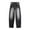 Black, variant on Clearance! Women's Baggy Wide Leg Jeans Vintage Low Rise Mom Jeans Streetwear Straight Leg Denim Pants Black L Size