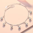 thumbnail image 3 of Pulsera Tobillera,Pulsera de cadena elegante y elegante,joyería única,Pulseras accesorios regalos pie joyas fiesta,Tobillera elegante para fiesta casual,playa,aniversario,Pulsera con, 3 of 5