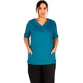 thumbnail image 4 of Filipina Mujer Dama Quirurjica Uniforme Medico Clinico Azul claro XL, 4 of 5