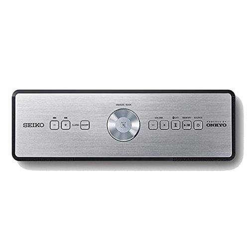 Seiko Clock Alarm Clock Multi Sound Clock Speaker Radio Listening Alarm  Digital Bluetooth Black SS501K SEIKO