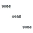thumbnail image 4 of Justharion 4 Pieces Ferrule Rubber Tips Bottom End Protector Gray Style A 3Set, 4 of 6