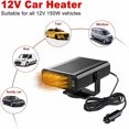 thumbnail image 3 of Chauffage de Voiture 2 en 1 12V 150W Portable Dégivreur Rapide, 3 of 4