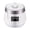 White, variant on CUCKOO High Pressure Rice Cooker 10-Cup Uncooked / 20-Cup Cooked with Nonstick Inner Pot, Large Rice Maker with 13 Menu Options and Steam Plate, Fuzzy Logic Tech, Voice Guide, White (CRP-P1009SW)