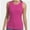 Hotpink, variant on Womens Tank Top Sleeveless Racerback High Neck Casual Basic Fashion