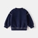 thumbnail image 3 of 2025 primavera otoño sudadera con capucha para niños 2-6Y sudaderas finas de Color sólido con cuello redondo jersey de moda para niños prendas de vestir exteriores, 3 of 6
