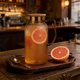 thumbnail image 4 of CaiYueKe Plastic Pitcher with Lid and Strainer, 1L Beverage Jug for Iced Water, Fruit Tea, Bar and Restaurant Use, High-Temperature-Proof PC Water Pitcher for Kitchen, Dining, KTV, Clear Juice Jug, 4 of 7