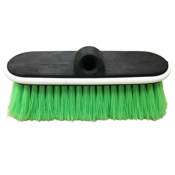 Easy Reach 197-B Extra Soft Green Nyltex Wash Brush with Bumper - 9.5"
