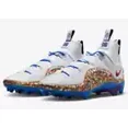 thumbnail image 2 of Nike Lebron IV Menace 3 Fruity Pebbles Football Cleats Men Size 15 FV8044-100, 2 of 19