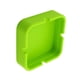 thumbnail image 4 of Cenicero cuadrado resistente al calor para fumar en caliente Verde, 4 of 8