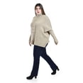 thumbnail image 2 of Sueter de cuello alto Roman Fashion /Tallas Extras, 4010 (Cafe) cafe 36, 2 of 6