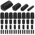 thumbnail image 1 of Rubber Caps and Plugs Rubber End Caps Assortment Automotive Replacement Parts Black Rubber Protective Seal 1 Set, 1 of 5