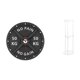 thumbnail image 1 of Reloj de pared 3D creativo para gimnasio en casa y entrenamiento de musculación, con mesa auxiliar de acrílico transparente para decoración de espacio, 1 of 8