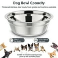 thumbnail image 2 of X XBEN Elevated Dog Bowls, 5 Heights Adjustable Dog Raised Bowl Stand with Two 1000ML Stainless Steel Dog Food and Water Bowls, Pet Bowl Holder to Protect Dogs Joints for Small Medium Large Dog, 2 of 5