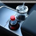 thumbnail image 3 of Muyoka Portavasos de coche para 2021 Tesla Model 3 Modelo Y Consola central Portavasos de silicona con insectos con mini bote de basura Caja de almacenamiento Soporte impermeable para botella de agua Muyoka Hogar, 3 of 7