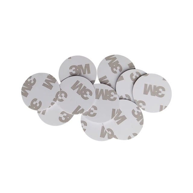 Etiqueta adhesiva RFID de PVC para tarjetas de monedas T5577 125 Khz Hecere x10