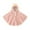 Pink, variant on Huanglei Cape Girls Warm Christmas Baby Kids Thick Princess Hooded Coat Cloak Outwear Girls Coat&jacket Girl Winter Coats 0-3 Years
