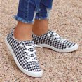 thumbnail image 5 of Savings Clearance 2023! asdoklhq Womens Casual Shoes,Low-cut Canvas Shoes One-foot Lazy Korean Version Student Casual Flat Shoes, 5 of 5