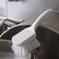 thumbnail image 2 of Carlisle 3662000 White Plastic Utility Scrub Brush, 2 of 2