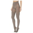 thumbnail image 3 of Hue Women's Super Opaque Control Top Tights, Seal, 2, 3 of 3