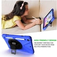 thumbnail image 2 of KIQ Case for iPad 10.2 Scratch-Proof Bubble-Free Screen Protector Accessory Bundle for Apple iPad 7th 8th Generation [Blue], 2 of 7