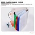 thumbnail image 3 of 48 pcs mixed colors A6 universal binder pocket student notebook binder PVC storage bag, 3 of 5