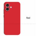 thumbnail image 1 of For iPhone 16 Case For iPhone 16 Plus 16 Pro Max Cover TPU Shockproof Liquid Silicone Phone Case Protective Cover For iPhone 16 Red For iPhone 16 ProMax, 1 of 6