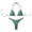 Green, variant on 2 Piece Swimsuit High Waisted,Women's Triangle Thong Bikini Set Sexy String Brazillian Two Piece Swimsuit Cute Bikini Bathing Suit