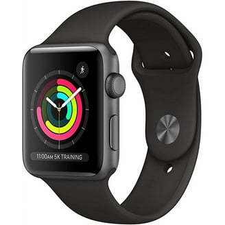 Pre-Owned Apple Watch 38MM Series 3 GPS Only Space Gray Black Pre-Owned Apple Watch 38MM Series 3 GPS Only Space Gray Black