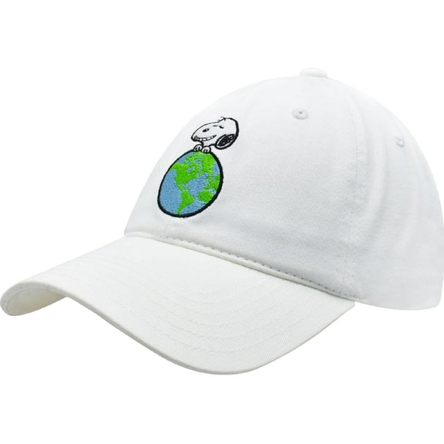 Gorra de Béisbol Concept One Peanuts Snoopy Papá Blanca