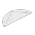 thumbnail image 3 of Stainless Steel Barbecue Grill Net Grate Pot Rack Roasting Tool Nonstick Semicircle_L, 3 of 8