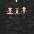 thumbnail image 4 of Inktastic Little Ballerina Trio Women's T-Shirt, 4 of 5